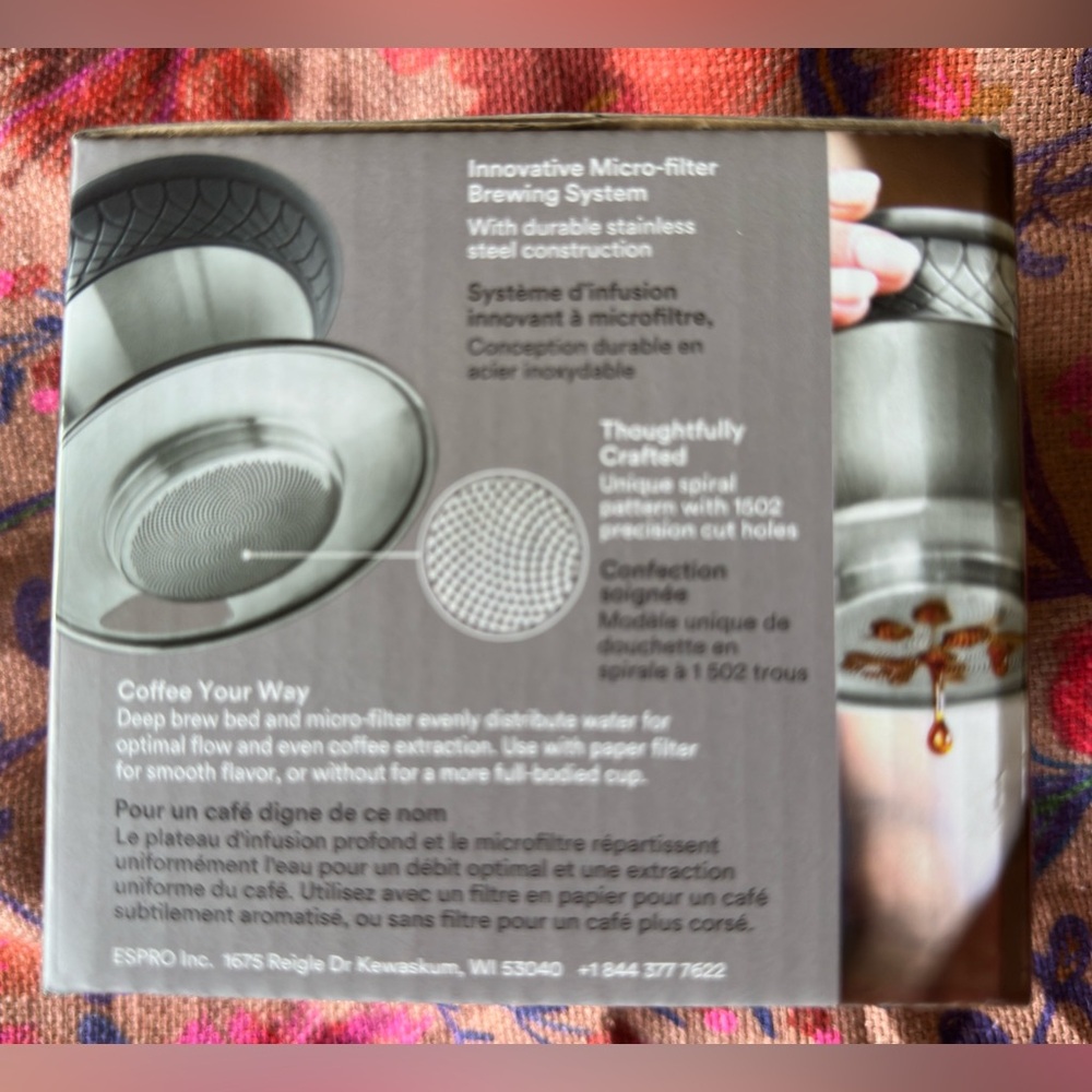 ☕️ NWT Espro Bloom pour over coffee dripper - Picture 3 of 5